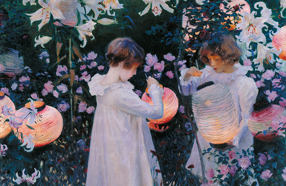 Sargent carnation lily rose painting