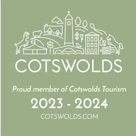 A logo for Cotswolds Tourism