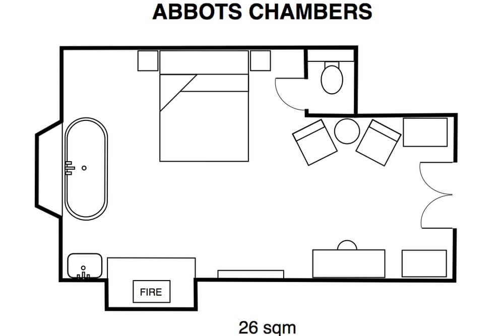 Abbots Chambers floorplan