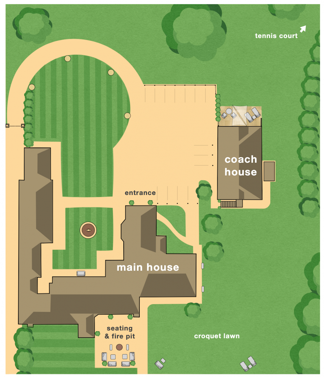 The Coach House Building Location Map